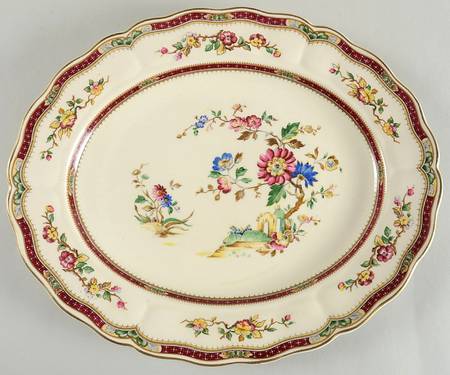 Connaught 14" Oval Serving Platter