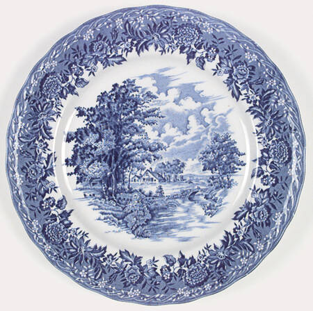 Country Style Blue by Grindley