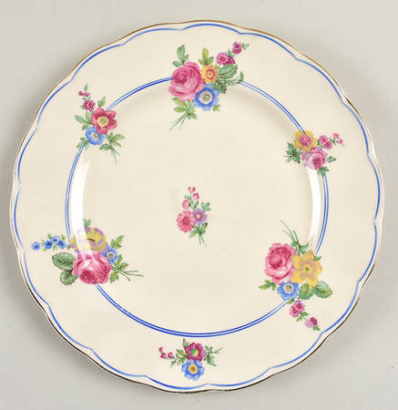 Devonshire Rose Luncheon Plate