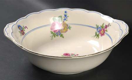 Devonshire Rose 9" Round Vegetable Bowl