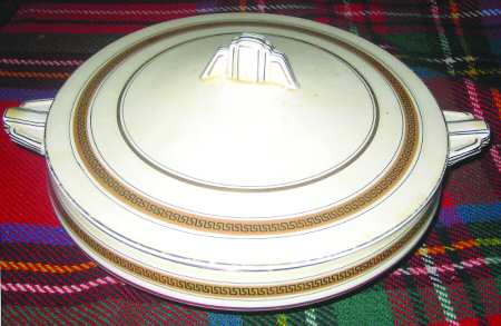 The Doric Round Covered Vegetable