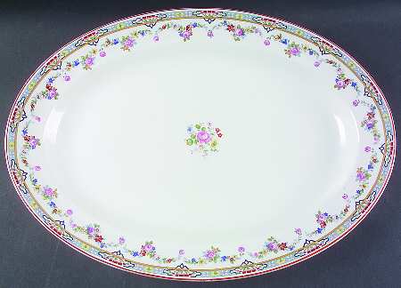 Dresden 17" Oval Serving Platter