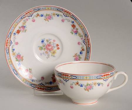 Dresden Flat Cup & Saucer Set