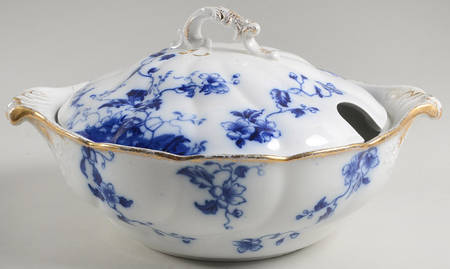 Duchess (Flow Blue) Tureen &  Lid