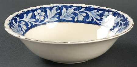 Elysian (Cream & Blue) Coupe Cereal Bowl