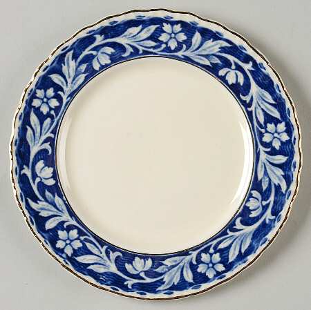 Elysian (Cream & Blue) Bread & Butter Plate