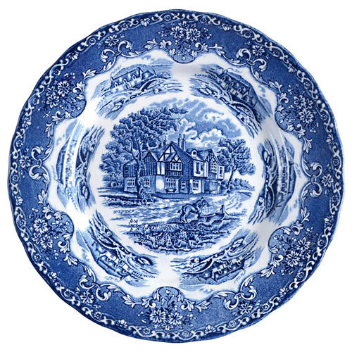English Country Inns Blue by Grindley