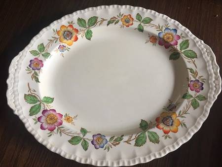 Eversley 14" Oval Serving Platter