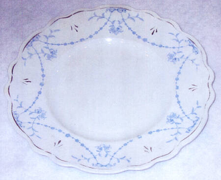 Festoon Salad Plate