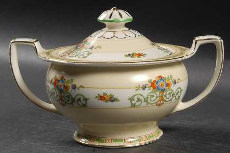 Gosforth Sugar Bowl & Lid