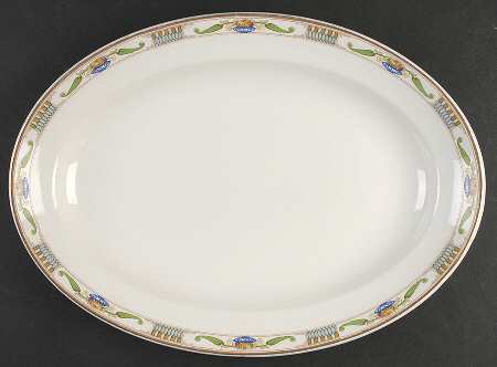 GRI75 16" Oval Serving Platter