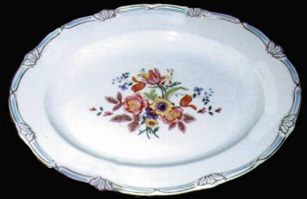 Hathaway 14" Oval Serving Platter