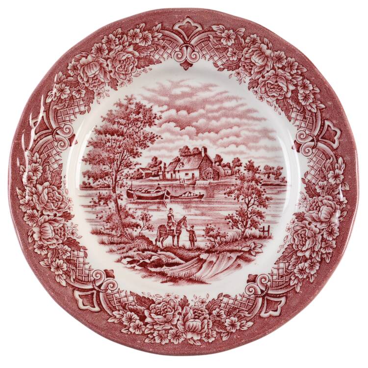 Homeland Pink Dessert/Pie Plate
