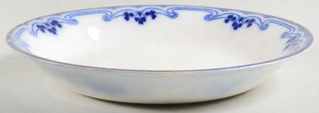 Idris (Flow Blue) Coupe Soup Bowl