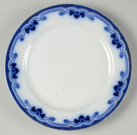 Idris (Flow Blue) Luncheon Plate