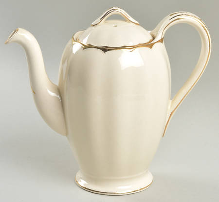 Imperial (Cream Petal) Coffee Pot & Lid