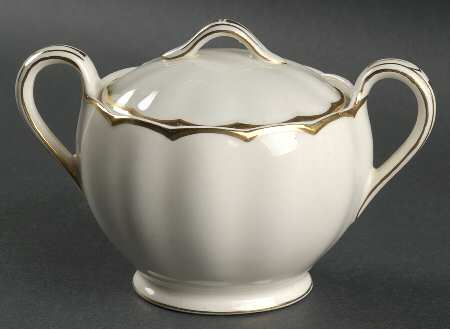 Imperial (Cream Petal) Sugar Bowl & Lid