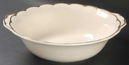 Imperial (Cream Petal) 10" Round Vegetable Bowl