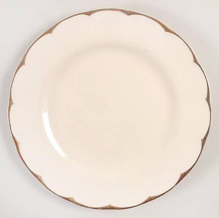 Imperial (Cream Petal) Dessert/Pie Plate