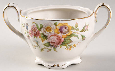 Kashmir Sugar Bowl No Lid