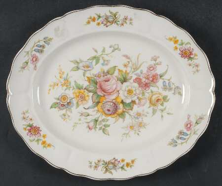 Kashmir 12" Oval Serving Platter