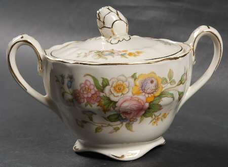 Kashmir Sugar Bowl & Lid