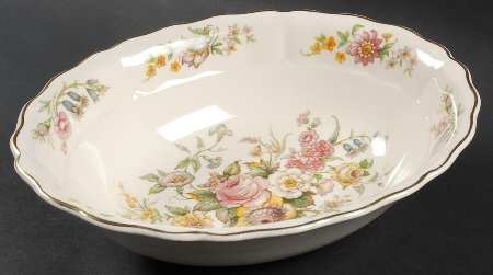 Kashmir 9" Oval Vegetable Bowl