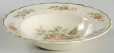 Kashmir Rim Soup Bowl