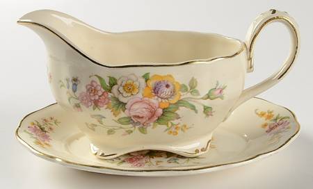 Kashmir Gravy Boat & Underplate