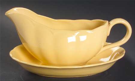 Laburnum Gravy Boat & Underplate