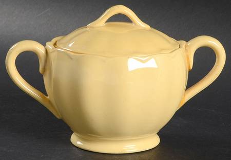 Laburnum Sugar Bowl & Lid