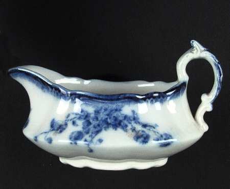 Le Pavot (Flow Blue) Gravy Boat