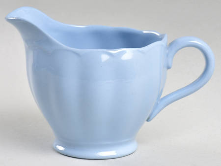 Lupin Blue (Rim) Creamer