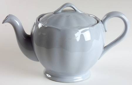 Lupin Blue (Rim) Teapot & Lid