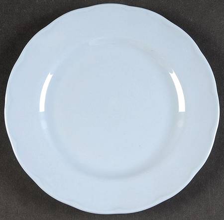 Lupin Blue (Rim) Bread & Butter Plate