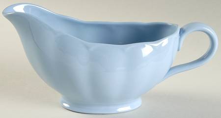 Lupin Blue (Rim) Gravy Boat