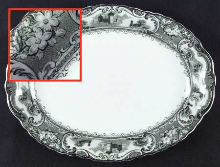 Madrid 12" Oval Serving Platter