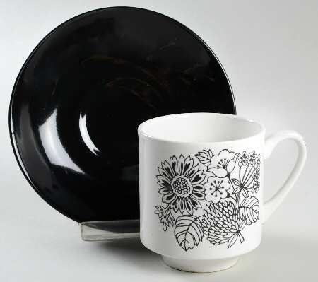 Manitou Flat Cup & Saucer Set
