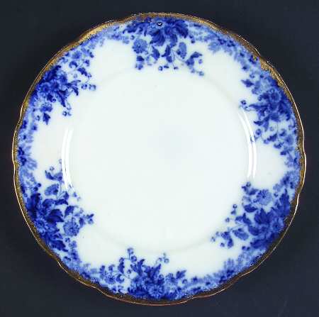 Marguerite (Flow Blue) Luncheon Plate