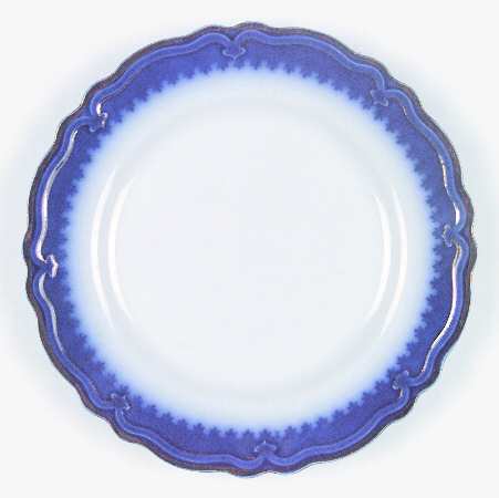 The Marquis (Flow Blue with Gold) by Grindley