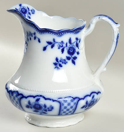 Melbourne (Flow Blue) 72 Oz Pitcher by Grindley