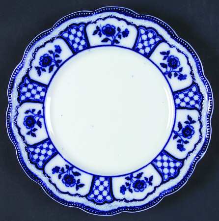 Melbourne (Flow Blue) Dessert/Pie Plate
