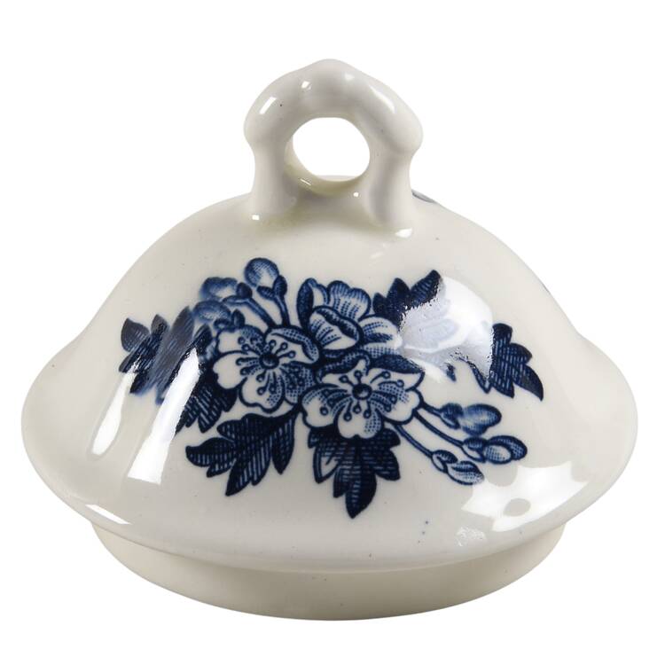 Merrie Olde England Blue Lid for Sugar Bowl