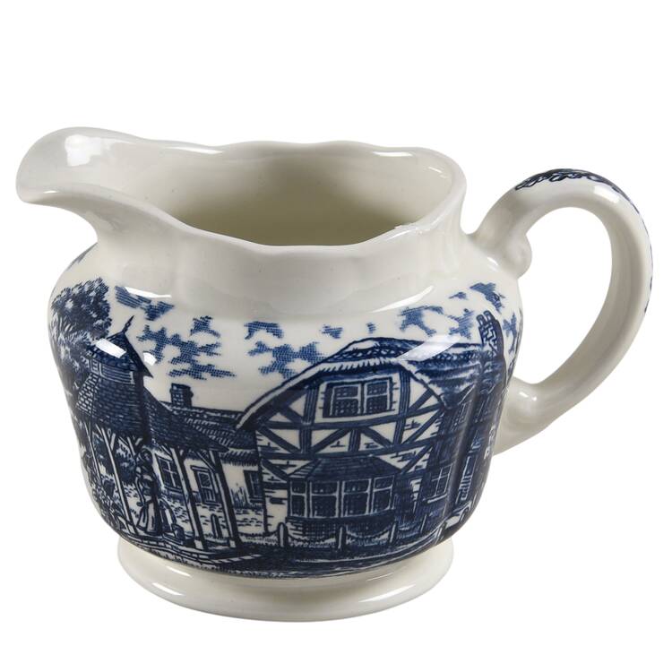 Merrie Olde England Blue Creamer