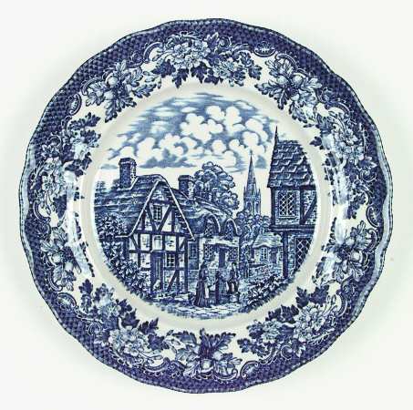 Merrie Olde England Blue by Grindley