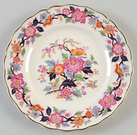 Old China Luncheon Plate