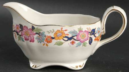 Old China Gravy Boat