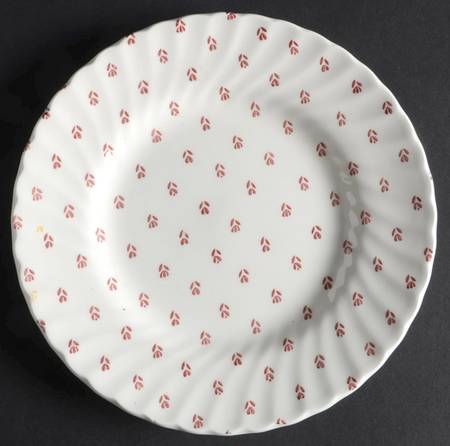Petite Fleur Pink Dessert/Pie Plate