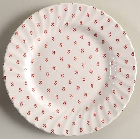 Petite Fleur Pink Salad Plate