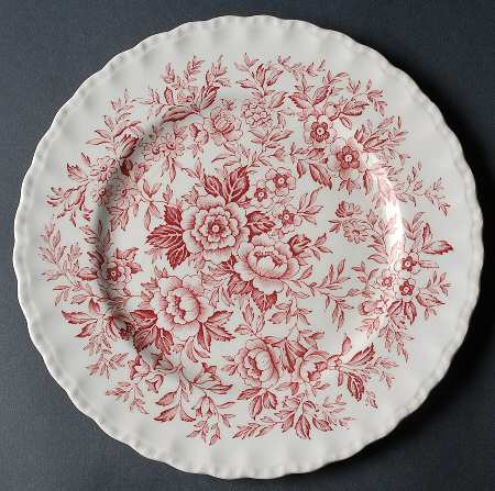 Printemps Pink Luncheon Plate